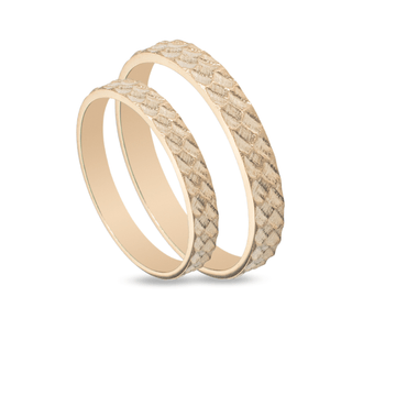 Βέρες Σετ Χρυσές MASCHIO FEMMINA SL56 - themelidisjewels